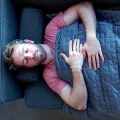 This 25-Pound Blanket Could Help You Sleep Through The Night