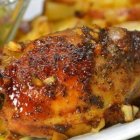 Honey-Garlic Slow Cooker Chicken Thighs