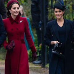 Kate Middleton & Meghan Markle Share A Sweet Moment on Christmas Kate Middleton & Meghan Markle Share A Sweet Moment on Christmas