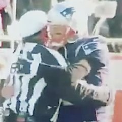 Tom Brady And Referee Hug Before Game And Twitter Goes Nuts