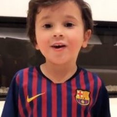 Messi's Three-Year-Old Son Inherited His Dad's Rocket Leg Messi's Three-Year-Old Son Inherited His Dad's Rocket Leg