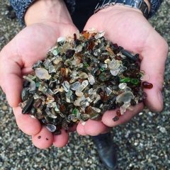 Glass Beach Is a Trash Dump Made Beautiful By Nature's Power Glass Beach Is a Trash Dump Made Beautiful By Nature's Power