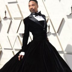Billy Porter Dons a Tuxedo Gown at the Oscars Billy Porter Dons a Tuxedo Gown at the Oscars