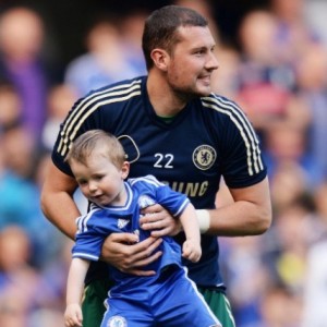 Professional Goalkeeper's Son Steals the Show