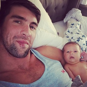 Michael Phelps Shares Adorable Photo of Son Boomer