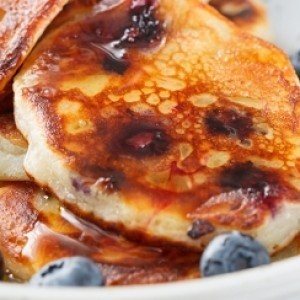 Fat-Burning Blueberry Pancakes