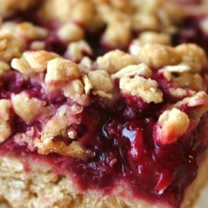 Delicious Raspberry Oatmeal Cookie Bars