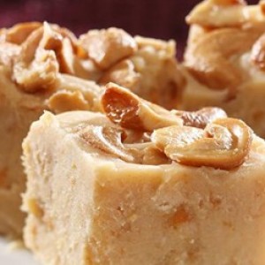 Must-Try Salted Cashew Sweet Potato Fudge