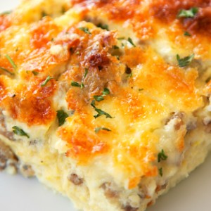 This Brie Breakfast Casserole is a Must