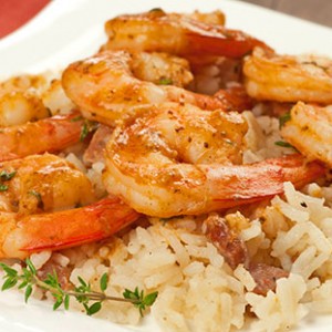 Old Bay Shrimp Saute