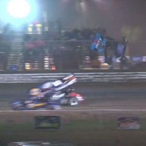 Sprint Car Narrowly Avoids Crowds During Violent Flip in Florida - ZergNet