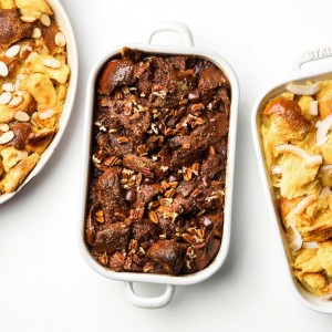 3 Bread Puddings In One Glorious Recipe