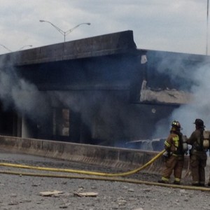 Massive Fire Collapses Atlanta Interstate Bridge