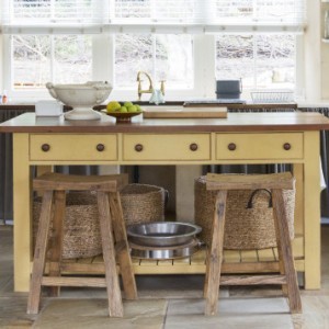 15 Upcycled Kitchen Islands That'll Inspire You