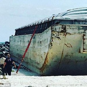 Ghost Ship Washes Up on Florida Beach