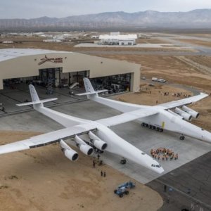 The World's Largest Plane Finally Emerges