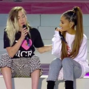 Ariana Grande And Miley Cyrus' Emotional Manchester Performance