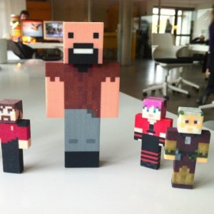 make your own minecraft action figure