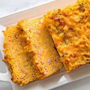 Perfect Macaroni and Cheese Loaf