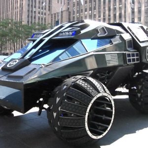 NASA Shows Off Batmobile-Like Mars Rover Prototype