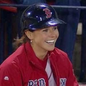 Red Sox Ball Girl Makes Remarkable Leaping Catch