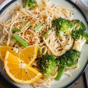 Spicy Orange Noodles