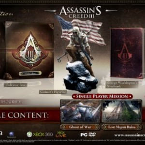 Check Out Assassin’s Creed 3 Collector’s Editions