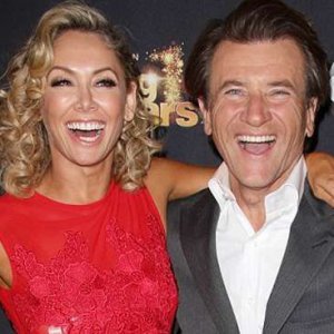 Kym Johnson and Robert Herjavec Reveal Twins' Names