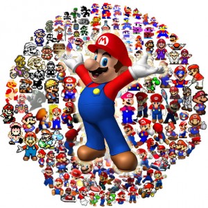 Mario Evolution 1981-2012