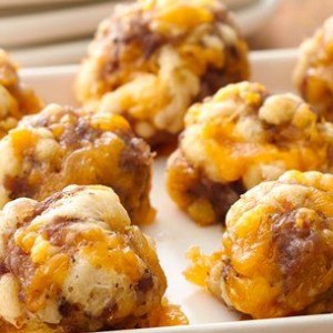 Sausage Crescent Cheese Balls