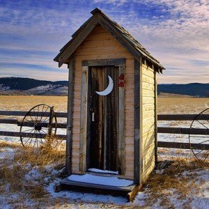 Why We Think Outhouses All Had Crescent Moons in Their Doors