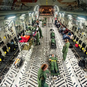 The Flying Hospital That Rushes Wounded Soldiers to Safety