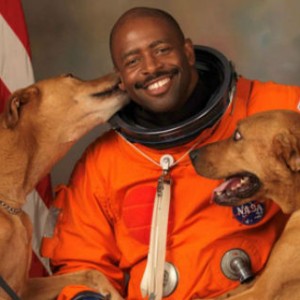 Astronaut Includes His Dogs In Official NASA Portrait