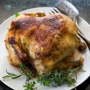 This Instant Pot Rotisserie Chicken Only Needs 5 Ingredients
