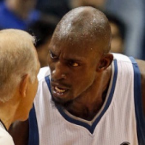 Kevin Garnett Gets Into It With Former Coach's Son