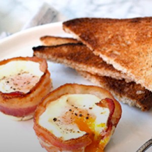 Bacon-Wrapped Eggs are the Best Breakfast Ever