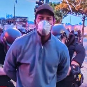 Black CNN Reporter Omar Jimenez Arrested While Covering Protests