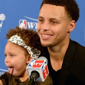 Stephen Curry's Daughter Is Too Cute To Handle