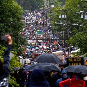 Seattle BLM Protesters Demand Residents 'Give Up Their Homes'