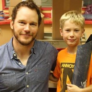 Chris Pratt Recreates Famous Scene With Kids in the Hospital