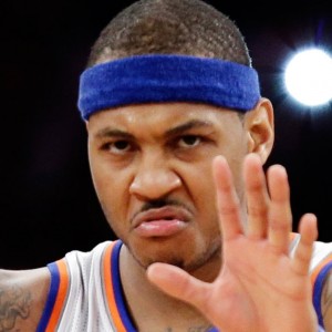 Carmelo Anthony Confused & Unhappy With Knicks Draft Choices