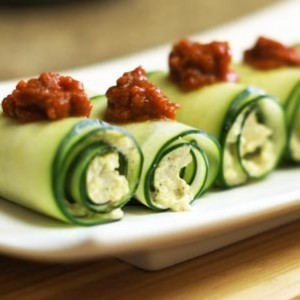 Cucumber Roll-Ups Are The Perfect Appetizer