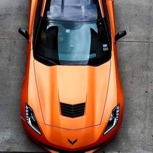 Orange C7 Corvette Shot Leaves Us Wanting More