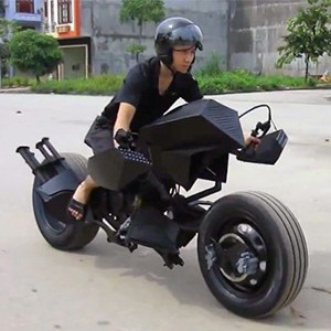 Amazing Custom-Built Batman Batpod
