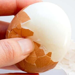 The Easy Trick To Peel Hard-Boiled Eggs In Seconds