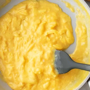 Martha Stewart's Tasty Twist On Scrambled Eggs Is Pure Heaven