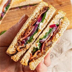This Goat Cheese & Bacon Panini Will Become Your Next Favorite