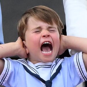 Troublemaker Prince Louis Makes Mischief At VE Day Celebration