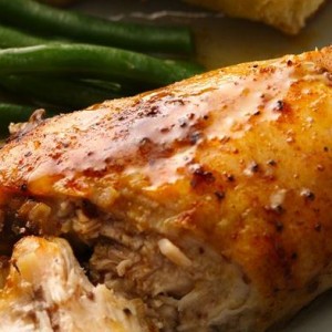 Garlicky Slow Cooker Chicken Dinner