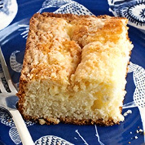 Lemon-Cream Cheese Swirl Coffee Cake